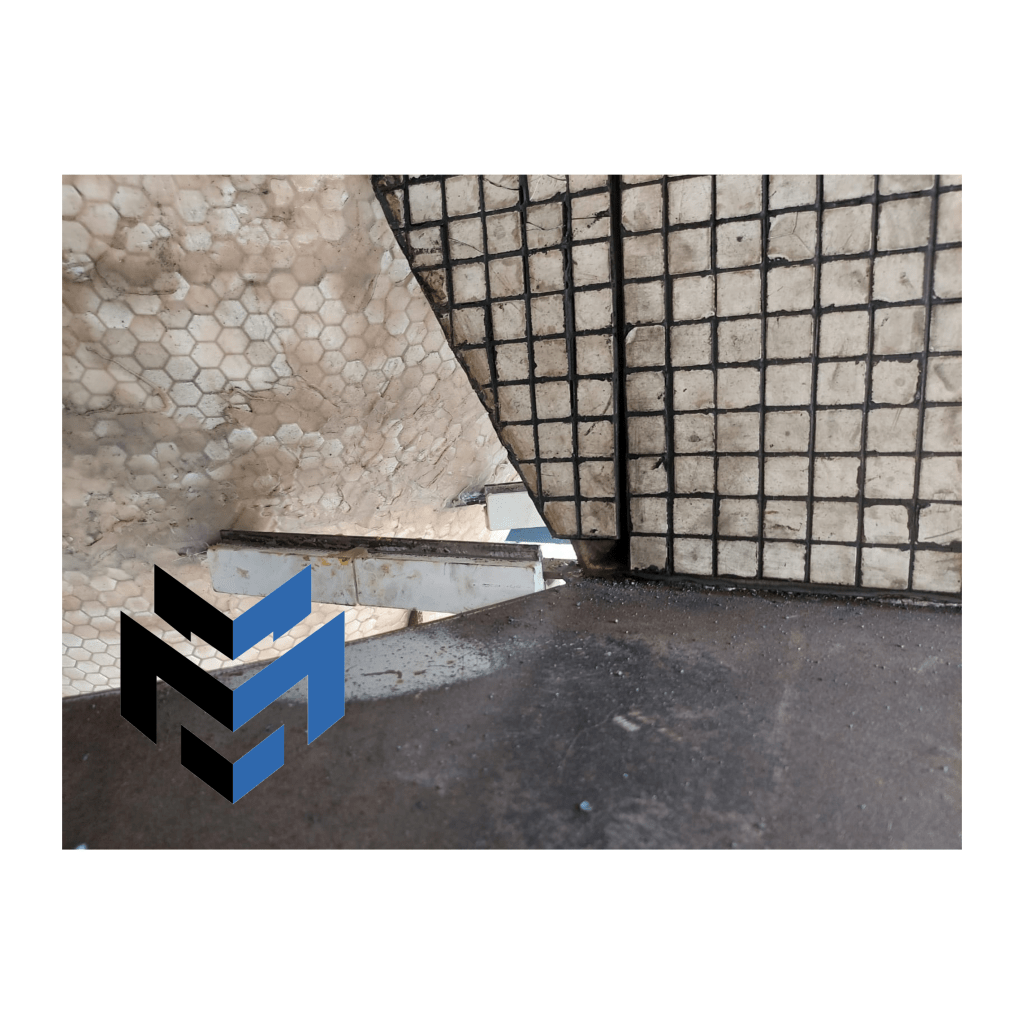 Maximum Revestimento com mantas de borracha e cerâmica em pás de separador aero dinâmico 